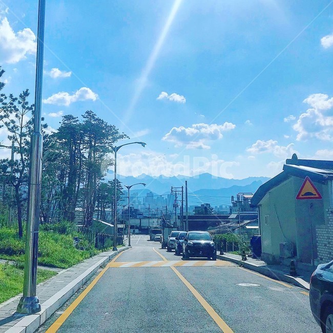 풍경,맑음,하늘,구름,산,한국도시풍경,한국도시경관,korea cityscape