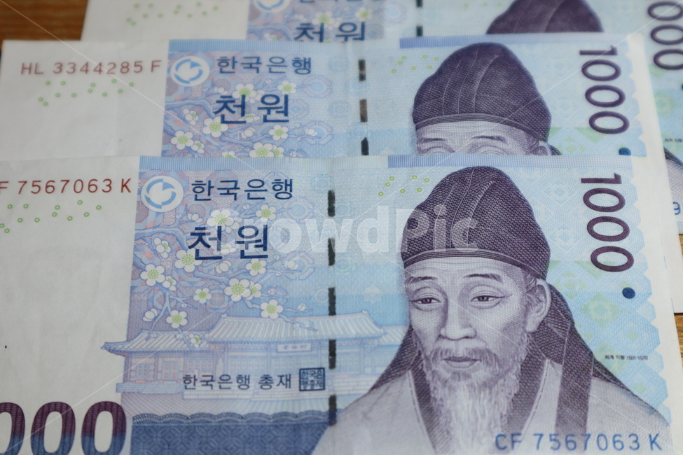 천원,이황,1000원,돈,지폐,화폐,머니,money