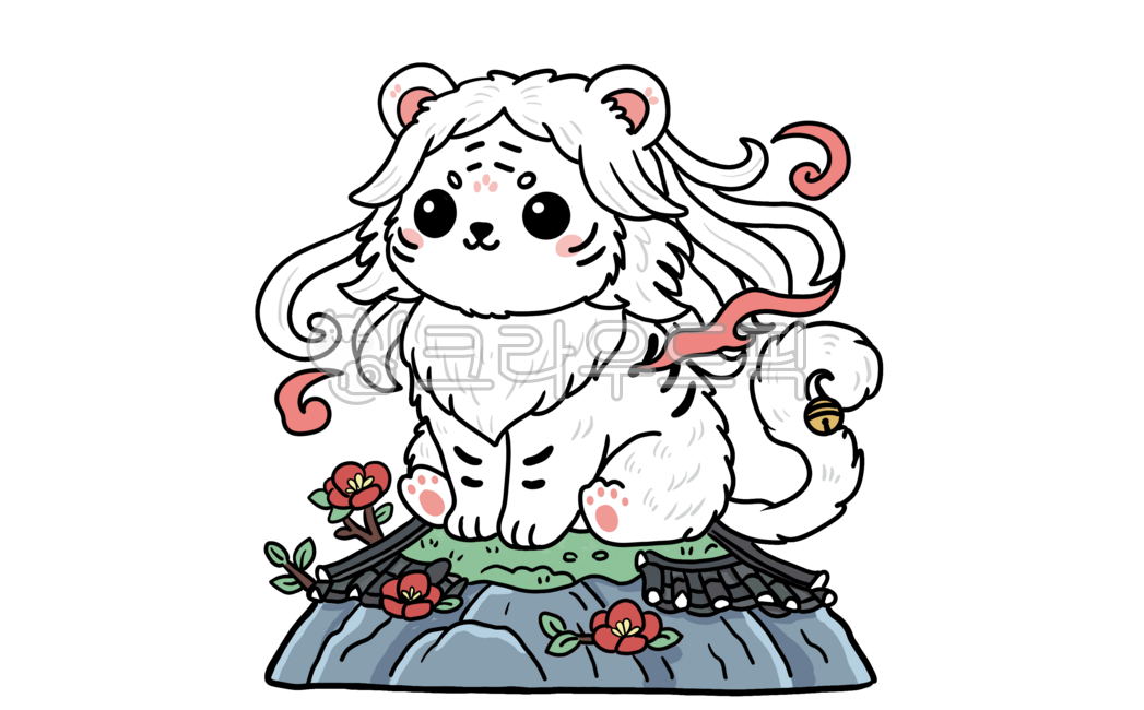 Jangsanbeom,monster,Korean monster,Korean Jangsanbeom,Korean ghost,illustration,hand-drawn