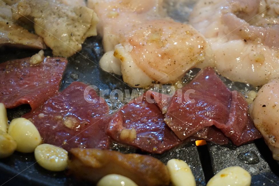 염통구이,대창구이,막창구이,소내장구이,내장구이,마늘,구이,바베큐,음식,식재료,요리,food,cook,meal,dishes,food reserves,육류,고기,meat
