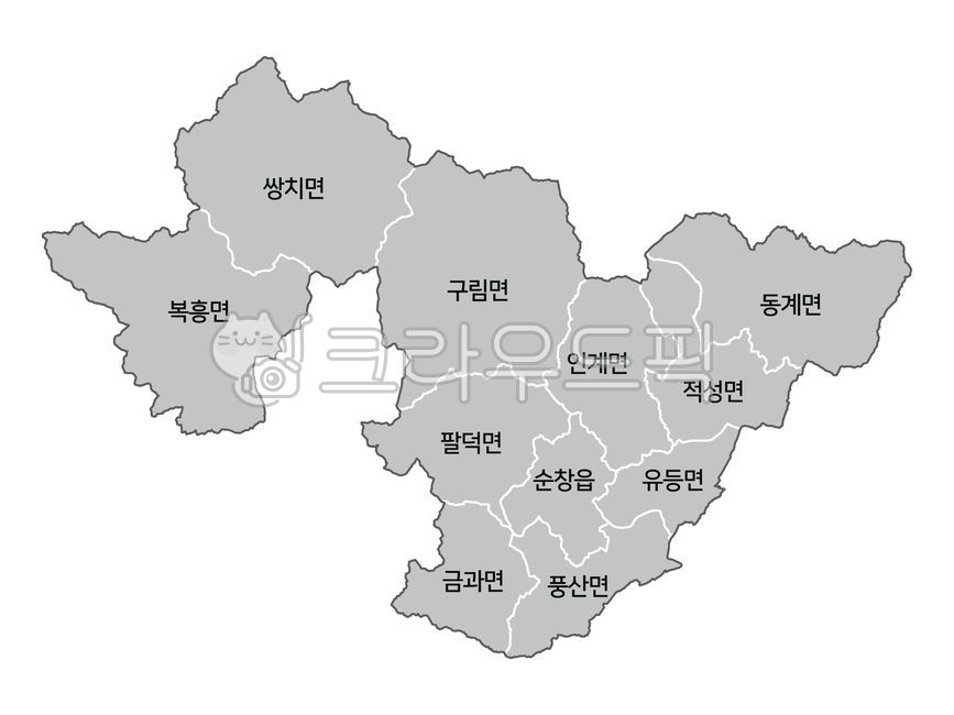 순창군지도,순창군행정지도,순창,순창군,순창지도,지도,한국지도