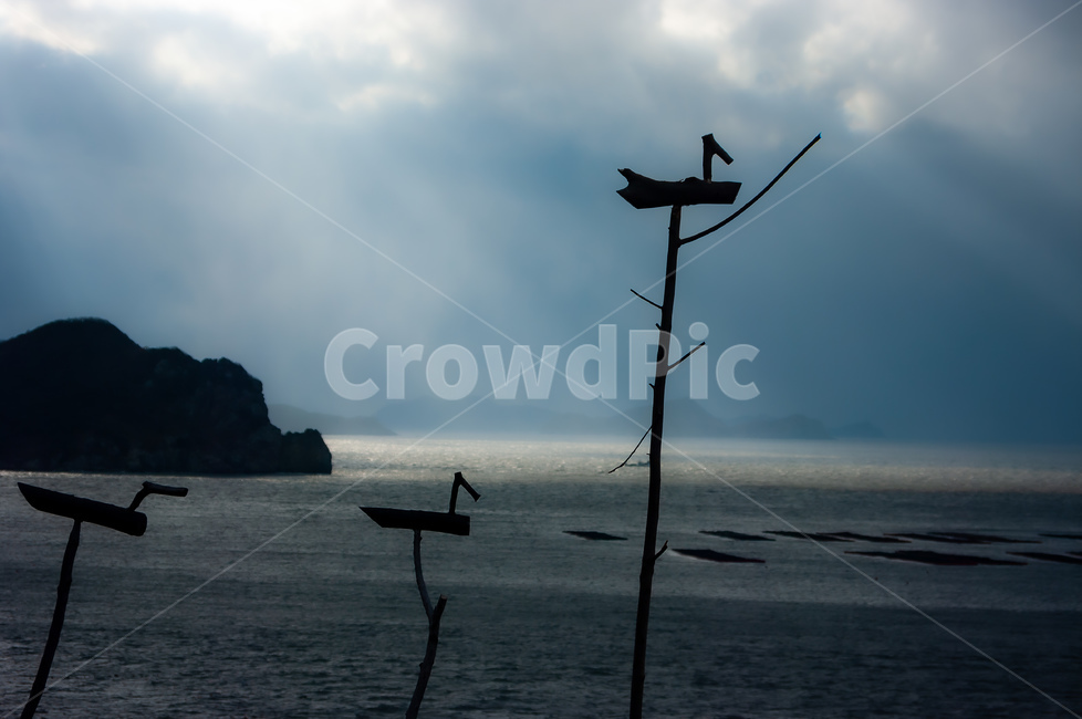 outdoors,옥외,자연,솟대,섬,바다,빛,햇빛,자연,풍경,nature,landscape