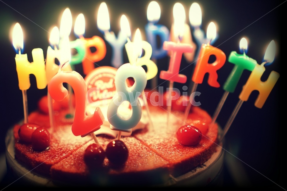 생일,28,축하,케이크,초,감성