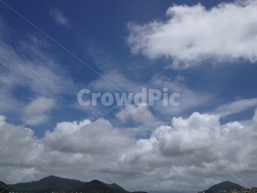 하늘,구름,풍경,산,하얀,배경,하늘색,모양,형태,자연,풍경,nature,landscape,weather,날씨,cloud,sky,cumulus,적운,outdoors,옥외