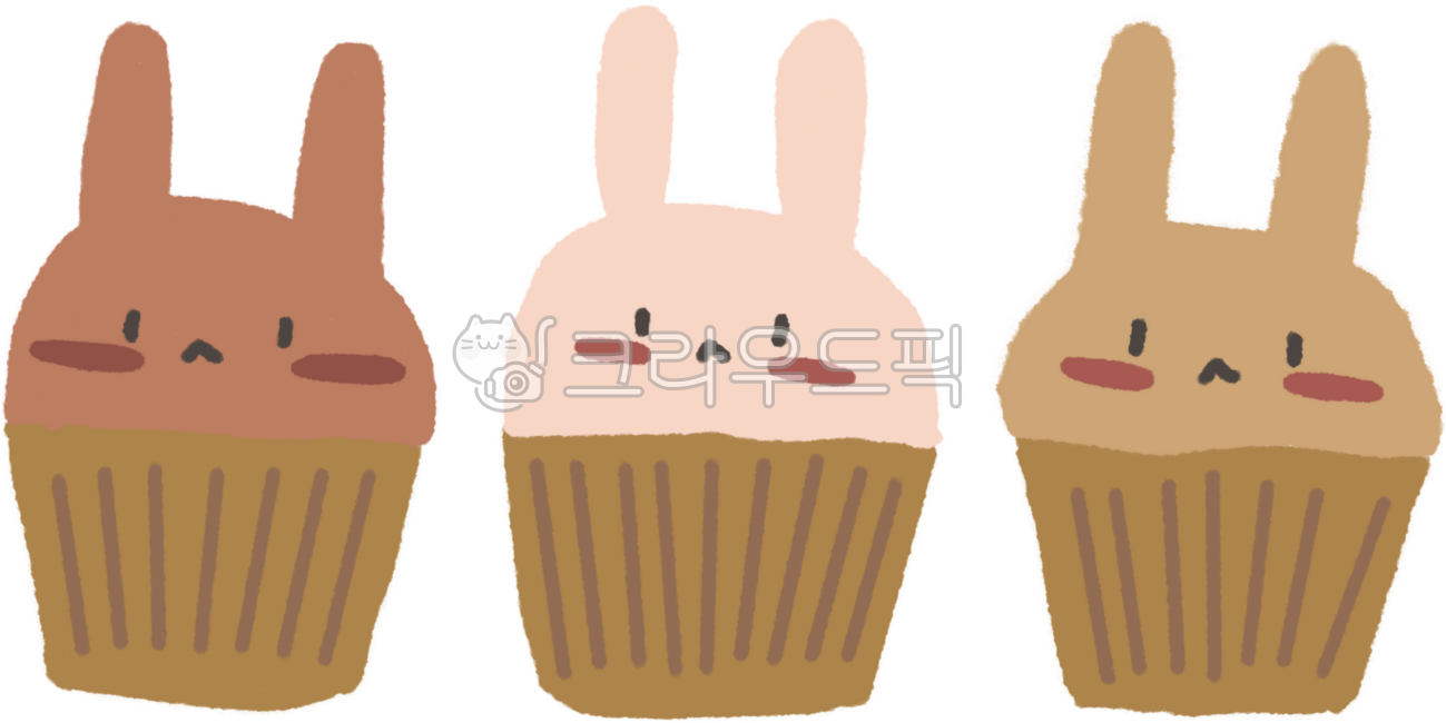 토끼,토끼컵케이크,컵케이크,귀여운토끼,rabbit