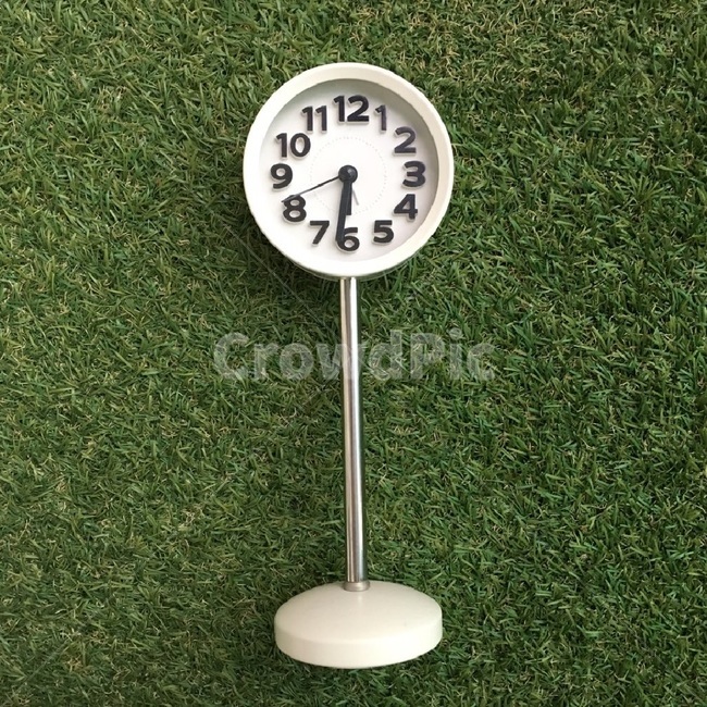 탁상시계,clock,시계,stand,6시30분,whiteclock,white