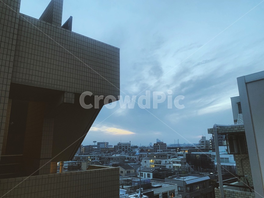 일본,집,저녁,공허,외로움