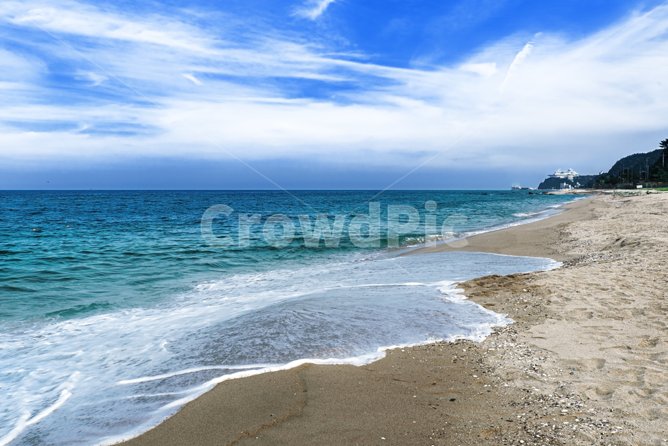 동해안,동명해안,백사장,해수욕장,수평선,shoreline,해안선,water,물,ocean,대양,sea,바다,outdoors,옥외,nature,coast,해변,바다,beach,sea