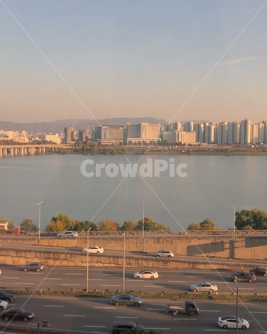하늘,한강,강,노을,서울,도시,풍경,city,landscape,한국도시풍경,한국도시경관,korea cityscape