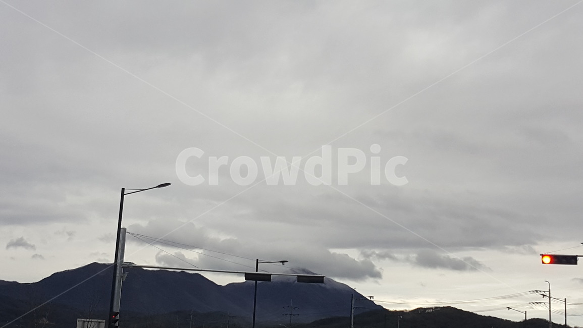 구름,하늘,산,눈,풍경,자연,풍경,nature,landscape,light,빛,traffic light,신호등