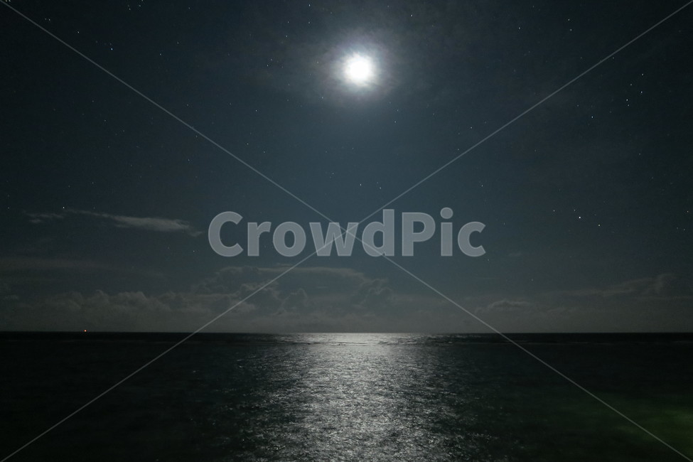 sea,자연,바다,night,moon,몰디브,maldives,nightview,nightscape,nightscene,nature