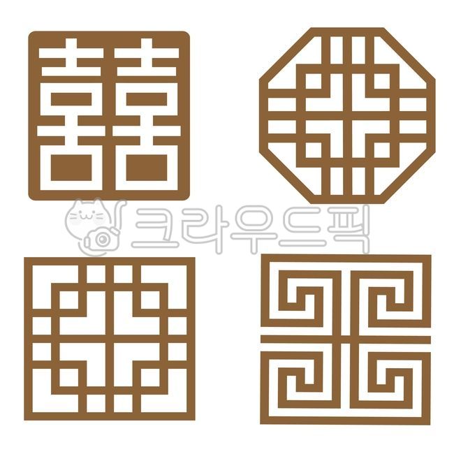 한국전통문양,한국전통패턴,전통패턴디자인소스,전통패턴아이콘세트,한국전통문양아이콘,창살문양,쌍희자아이콘,한자아이콘,한자문양,쌍희자문양,한국전통문양그래픽소스,koreantraditionalpattern