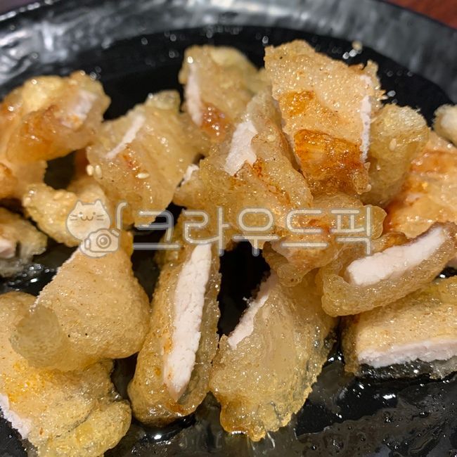 꿔바로우,마라탕,탕수육,돼지고기튀김,튀김