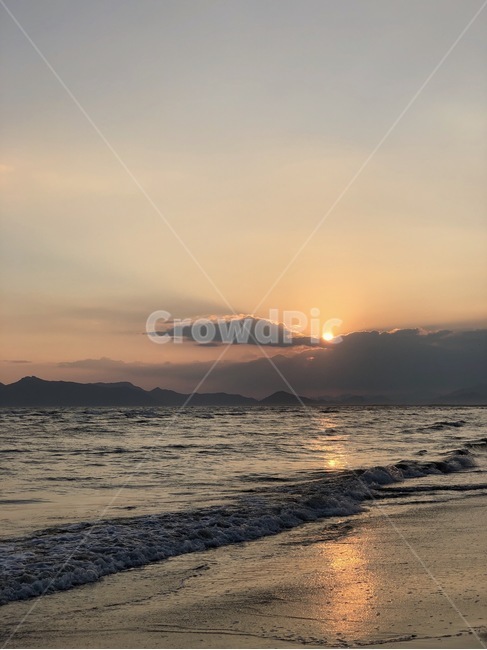 하늘,일몰,sunset,light,빛,바다,다대포해수욕장,다대포,다대포일몰,노을,파도,풍경