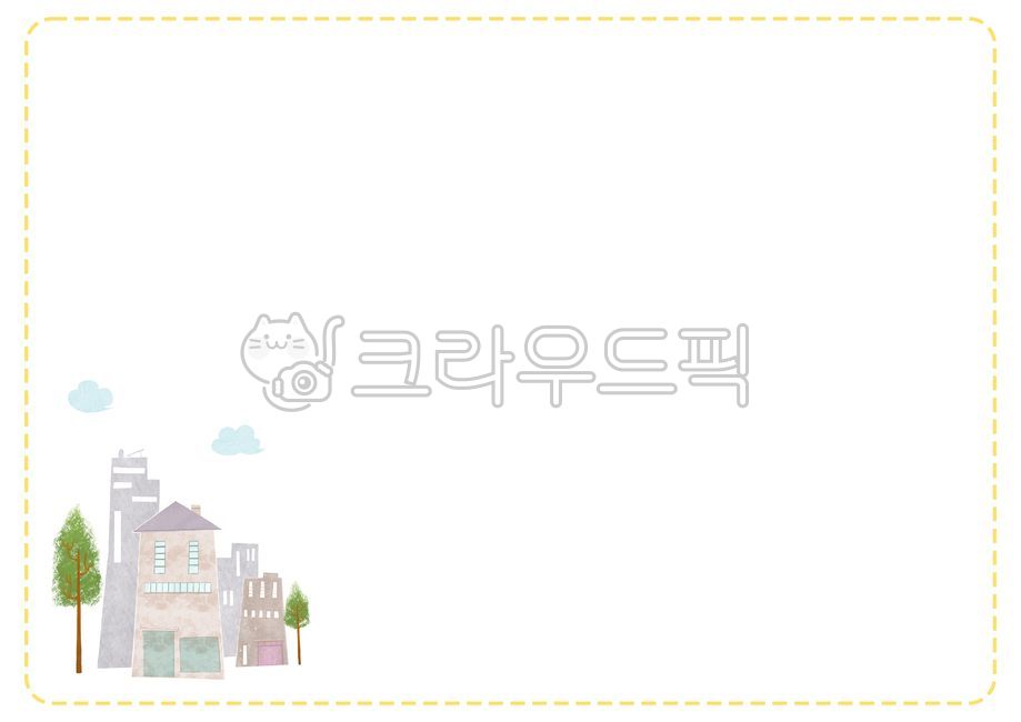 Announcement,city,memo,house,building,Modern,small town,Notice,Town,note paper,drawing,alarm,decoration,border,tree,store,writing pad,painting,background,letter,art tree,illustration