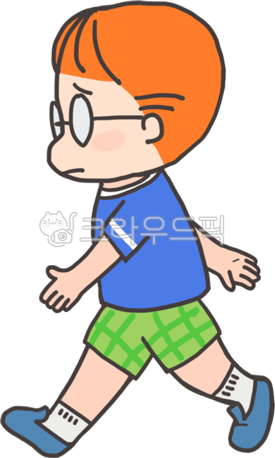 Im in a bad mood,kid,boys,boy,glasses,children,walking,sad,Boys,depressed,smily,glasses man,shorts,kindergartner,orange hair,Checked pants,smiling face,White,Little,short sleeve,Elementary student,child