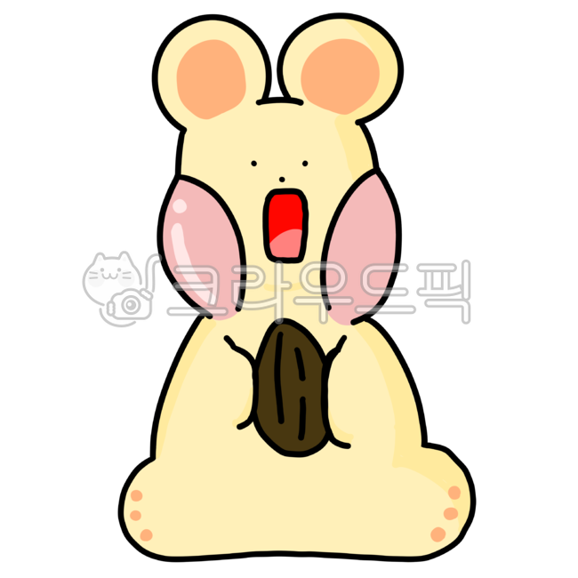 amazed,surprise,character,Hamchi,hamster,sunflower seeds,animal,illustration,cute