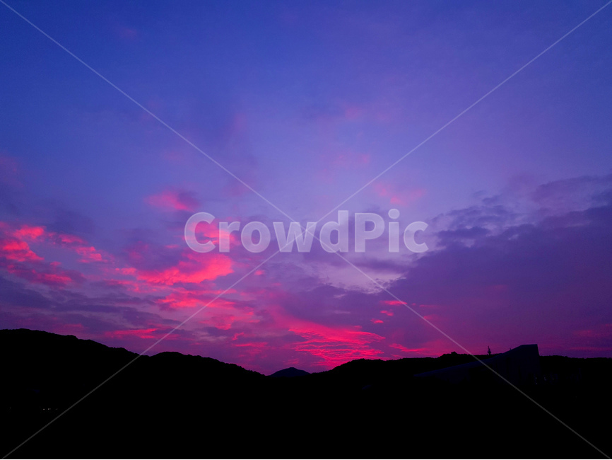 노을,일몰,구름,매직아워,풍경,자연,풍경,nature,landscape,색깔,색상,색채,색감,color sense,color sensitivity,feeling of color,outdoors,옥외,dusk,황혼,sunset,sky,하늘,dawn,새벽,red sky,붉은 하늘