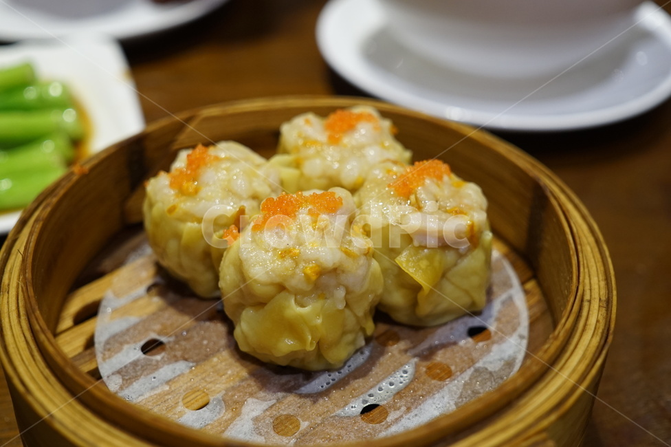 만두,딤섬,중국,음식,식당,식사,청경채,대나무,식기