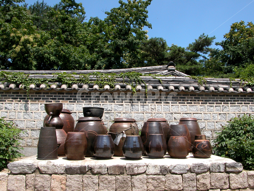 한국,한옥,전통가옥,전통,가옥,항아리,담장,담