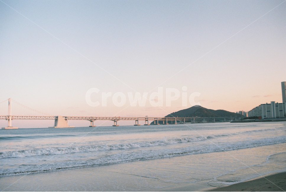 바다,노을,파도,저녁,광안리,부산,자연,sea,ocean,nature,outdoors,water,해변,바다,beach,sea