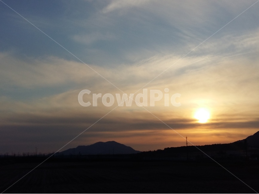 일출,해,아침,구름,풍경,겨울,자연,빛,자연,풍경,nature,landscape,실루엣,그림자,silhouette,shadow,outdoors,옥외,sunlight,햇빛