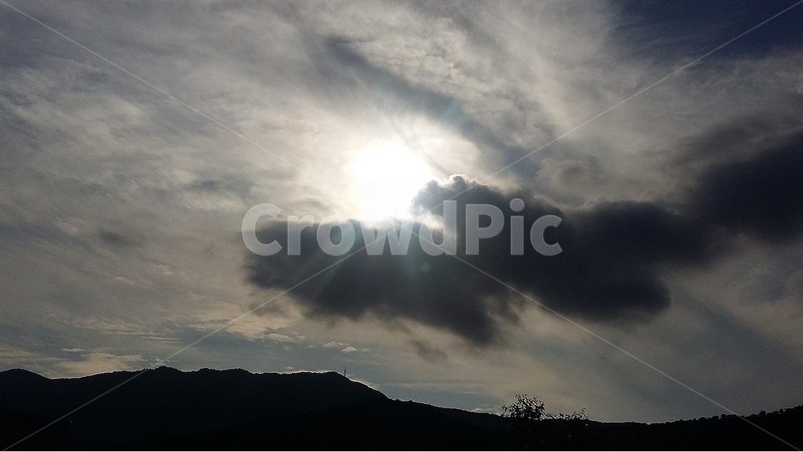 태양,구름,하늘,산봉우리,빛,자연,풍경,nature,landscape,light,flare,플레어,sunlight,햇빛