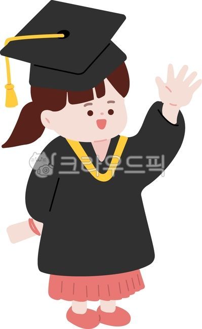 졸업,졸업이미지,졸업그림,졸업일러스트,졸업일러,어린이집졸업,유치원졸업,초등졸업,중학교졸업,고등학교졸업,사각모,여학생,여학생졸업