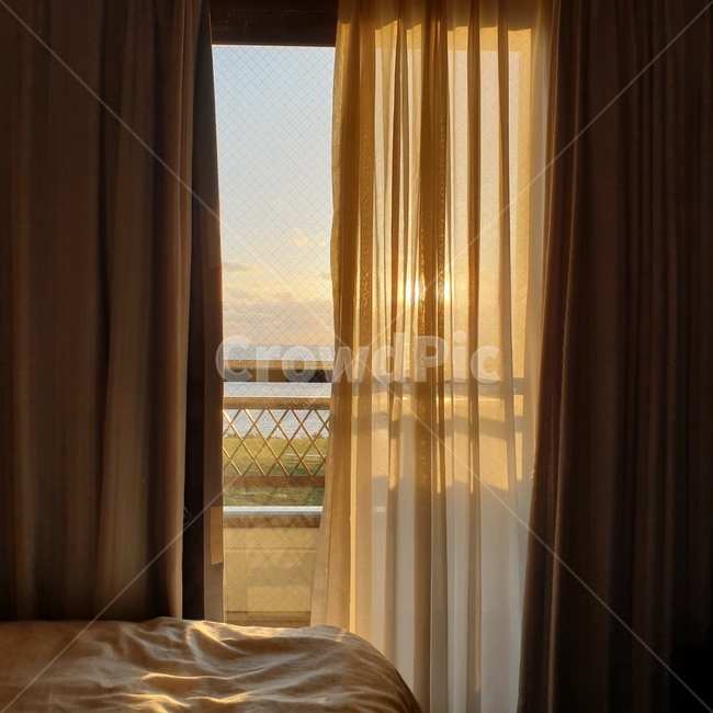 일본,대마도,커튼,해,빛,따뜻한,하늘,바다,감성,휴식,힐링,rest,relaxation,healing,인테리어,실내디자인,interior design
