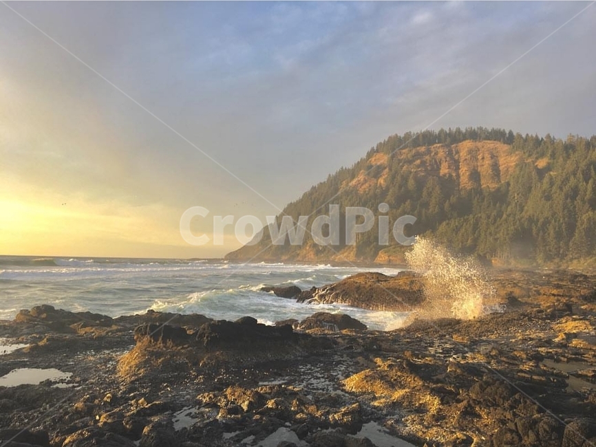 바다,해변,쓸쓸한,해질녘,바위,어두운,자연,풍경,nature,landscape,promontory,곶,ocean,대양,water,물,outdoors,옥외,sea
