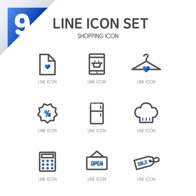 Line icon,icon,Pictogram,Simple icon,Smartphone,refrigerator,hanger,electronic calculator