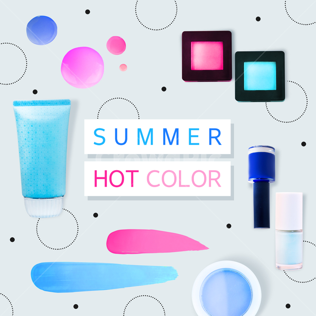 화장품,메니큐어,썬크림,패턴,여름,이벤트,쇼핑,뷰티,미용,beauty treatment,쇼핑,shopping,그래픽,일러스트레이션,graphic,illustration
