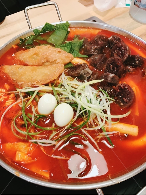 먹방,디너,음식,외식,떡볶이,즉석떡볶이,즉떡