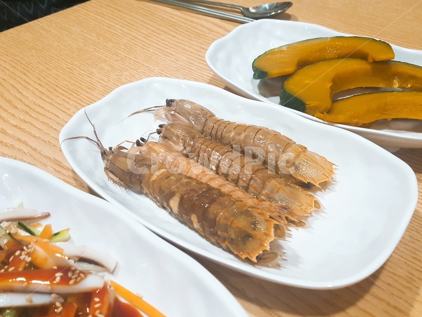 새우,반찬,해산물,해물,딱새우