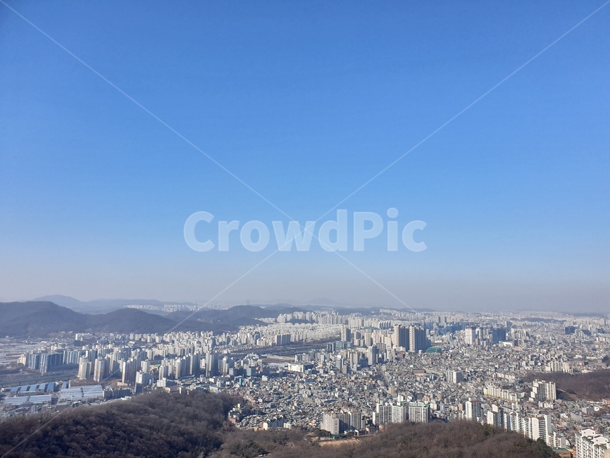 풍경,도시경관,산,등산,하늘,도시,아파트,푸른,맑은,관악산,도시,풍경,city,landscape,경치,nature,자연,outdoors,옥외,scenery