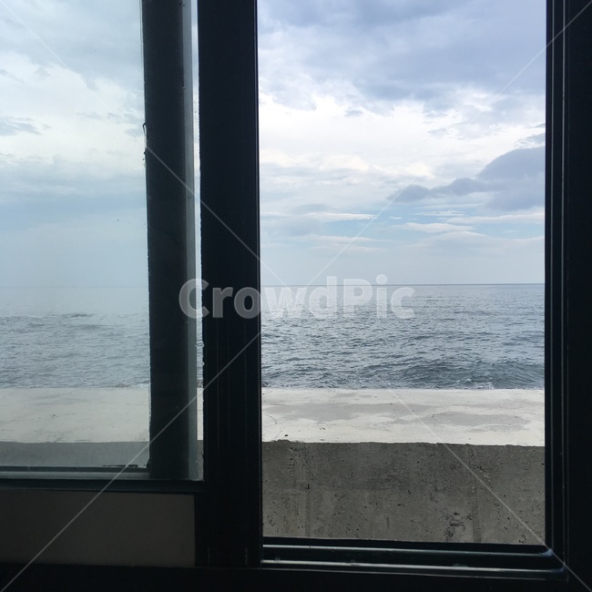 바다,하늘,자연,강릉,창,감성,자연,풍경,nature,landscape,window,창문,home decor,가정 장식