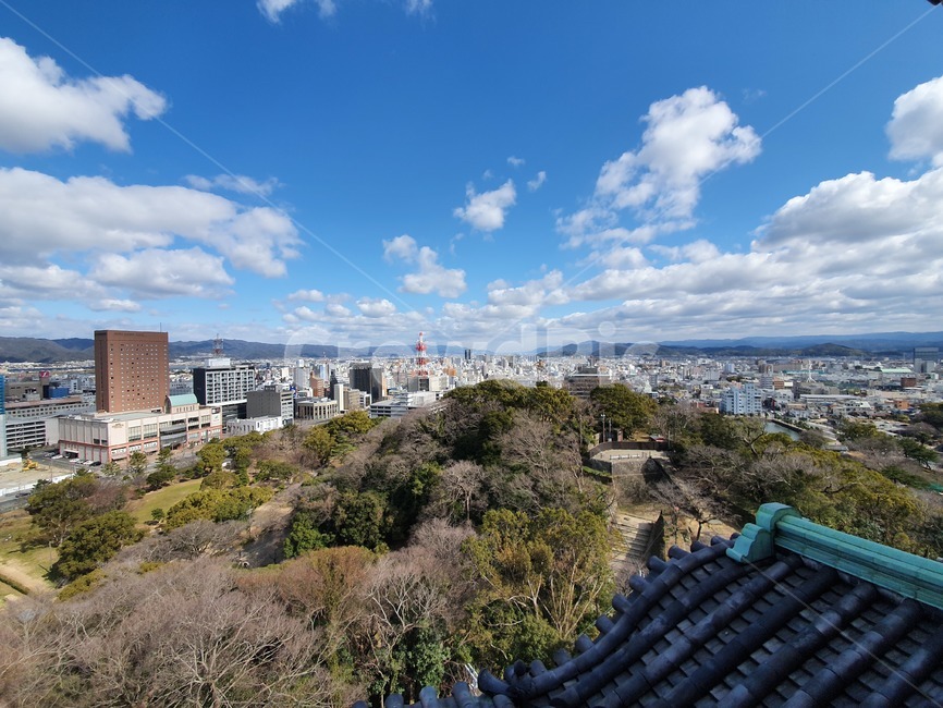경치,풍경,천수각,castle,도심,옥외,landscape,scenery,rooftop,성
