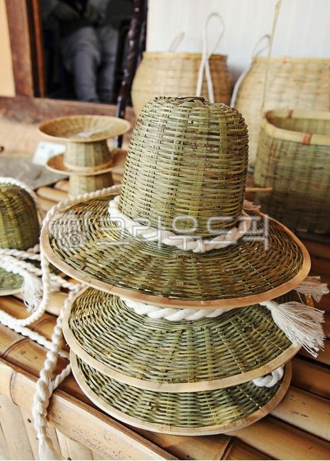 모자,전통모자,패랭이,관광상품,art,handicraft,한국문화