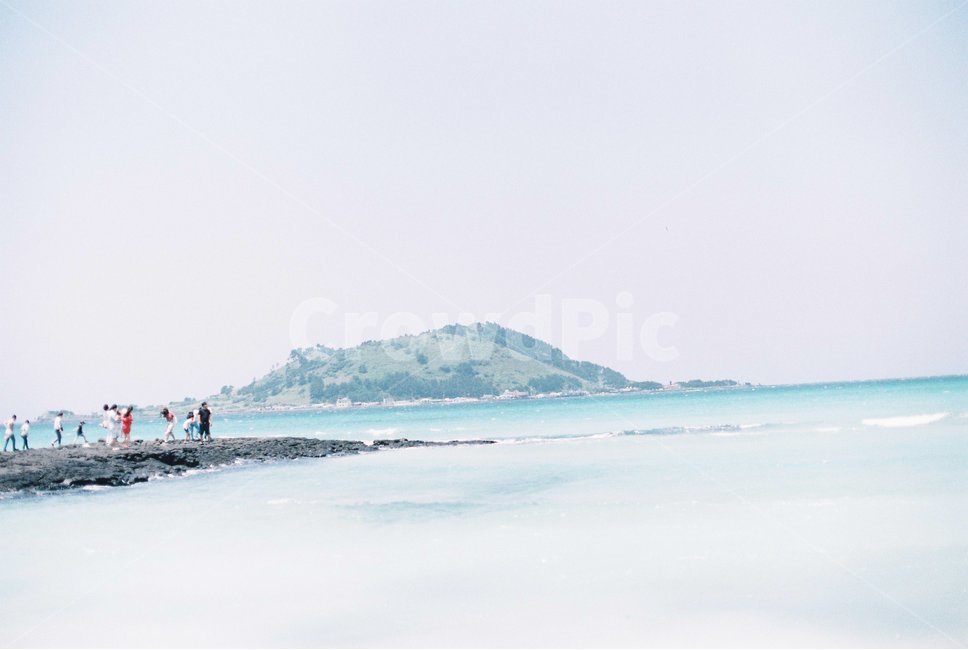 제주,제주도,바다,해수욕장,현무암,여름,필름,필름사진,jeju,sea,summer,film
