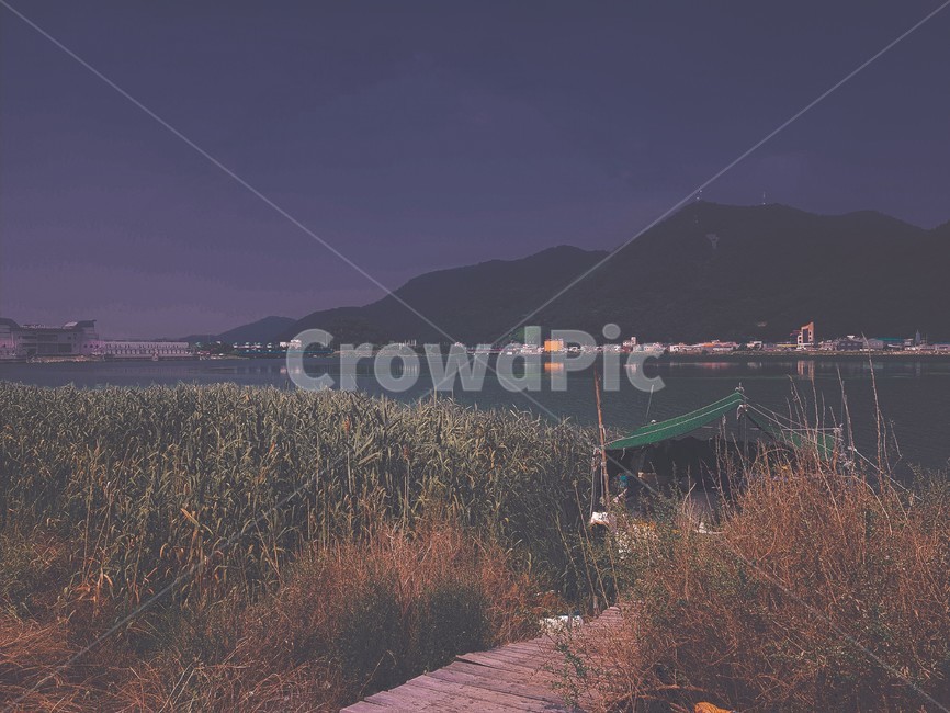 호수,밤,고요한느낌,고요,자연,풍경,산