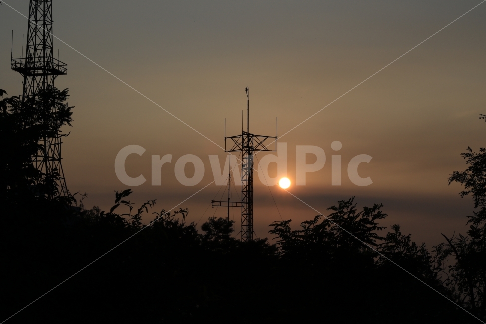 안산,서울,야경,일몰,seoul,canon,7dmark2,실루엣,그림자,silhouette,shadow,산업,industry,industrial,에너지산업,energy industry,electrical device,전기 장치,antenna,안테나