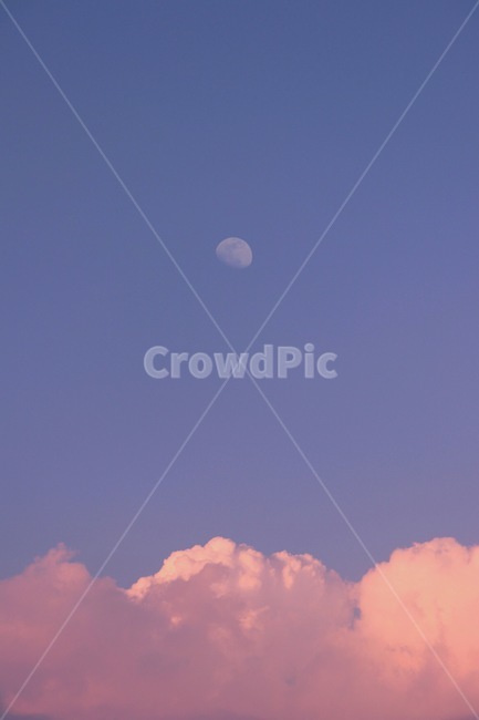 달,moon,구름,cloud,꿈,dream,보라,분홍,색깔,색상,색채,색감,color sense,color sensitivity,feeling of color