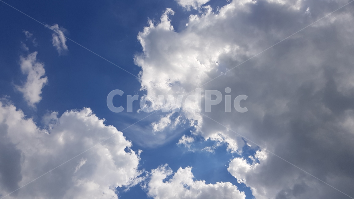 파란하늘,푸른하늘,하늘,구름,뭉게구름,nature,자연,outdoors,옥외,sky,azuresky,하얀구름