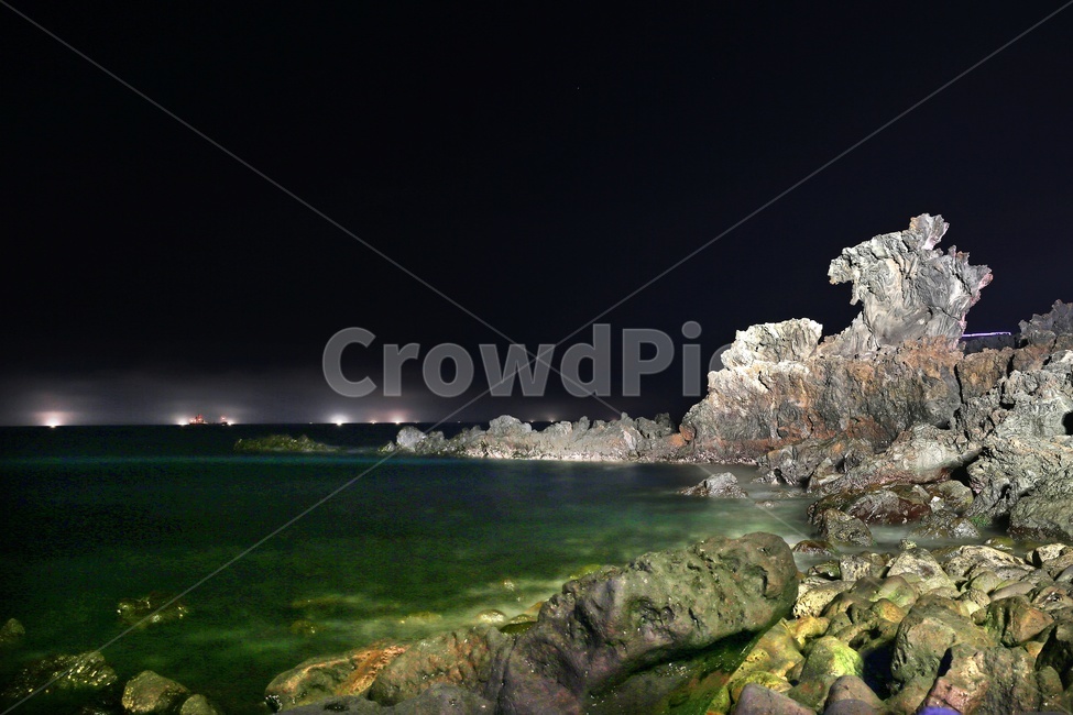 제주,용두암,용두암야경,제주비경,제주바다,해안,해변,landscape,경치,scenery,풍경,flare,플레어,light,빛,nature,자연,outdoors,옥외