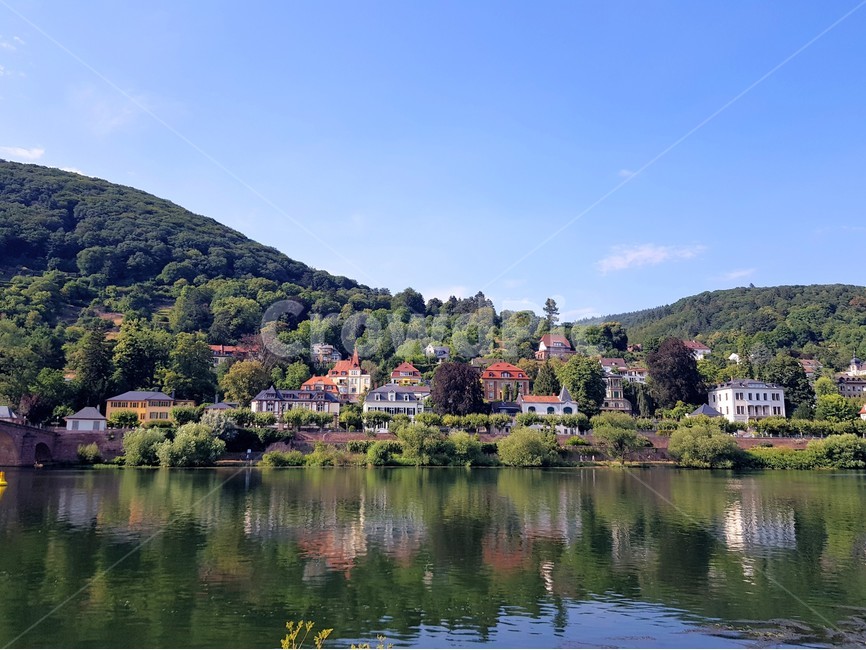독일,하이델베르크,강,집,산,자연,동화,풍경,하늘,germany,heidelberg,river,sky,house,landscape,fairy,도시,풍경,city,landscape,해외,외국,세계,foreign,oversea,world,세계도시풍경,해외도시풍경,외국도시풍경,world cityscape,nature,water,물,outdoors,옥외