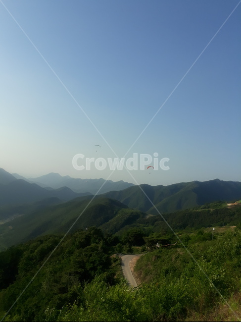 페어글라이딩,산,자연,하늘,힐링,nature,countryside,자연,풍경,nature,landscape