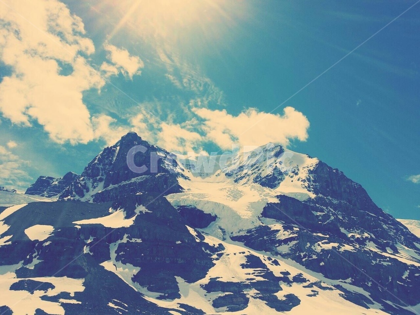 산,로키마운틴,캐나다,겨울,눈,하늘,mountain,rockymountain,canada,snow,winter,sky,white,blue,깨끗함,하얀색,파란색,햇빛