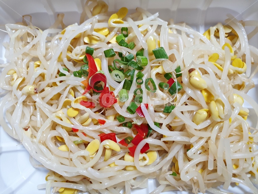 콩나물,콩나물무침,닭발콩나물,데친콩나물,콩나물요리,음식,식재료,요리,food,cook,meal,dishes,food reserves