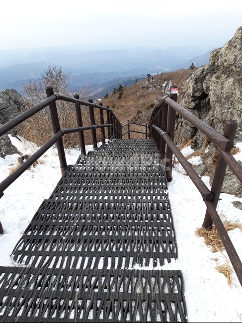 길,산,눈길,덕유산,겨울산행