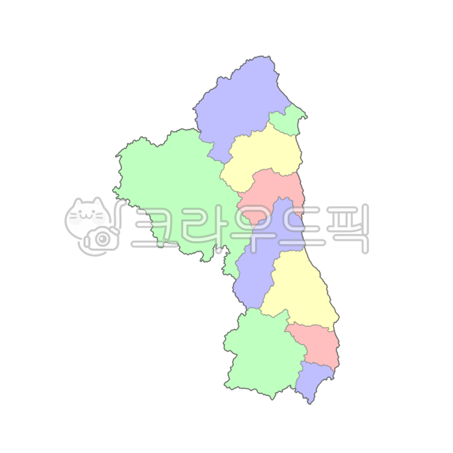 경상북도,경상도,경북,영남,울진군,울진,대한민국,우리나라,한국,행정구역,도,시,군,읍,면,동,지도,행정구역지도,4색지도,파란색,노란색,빨간색,초록색,map
